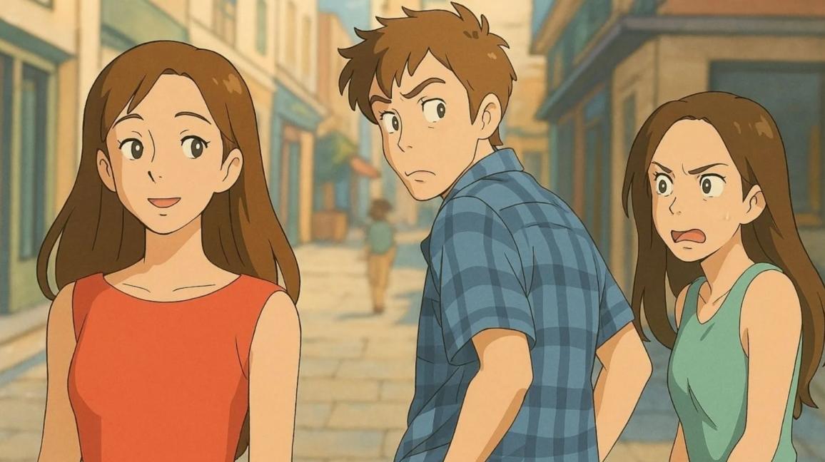 AI generated abstract portrait